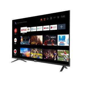 Hikers 42" Inch Frameless Android Smart FHD LED TV - Black - One Year
