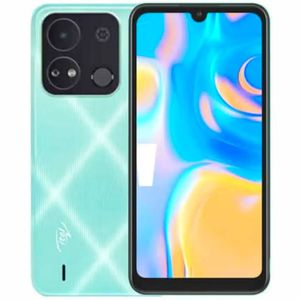 itel A04 6.3" HD+ Screen, 2GB RAM + 32GB ROM, 4000mAh, 5MP Camera, 3G, Fingerprint & Face Unlock - Cyan +Free Case