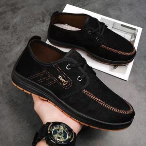 Suede Mid-ankle Comfy Shoe Sneakers - Black