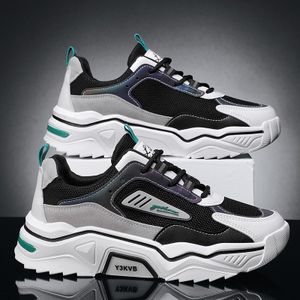 2024 Mens Casual Sci-Fi Warrior Shoes Running Sneakers - Black/Green