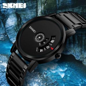 Skmei Men Fashion Stainless Steel Strap Watch