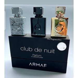Armaf Club De Nuit Intense/Sillage/Milesone Gift Set Very Nice