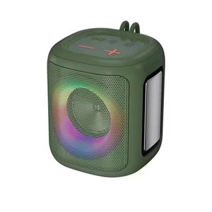 Outdoor BT Speakers Waterproof RGB Light Subwoofer Portable