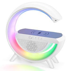 Bluetooth Speaker With Night Lights, Wireless Phone Charger