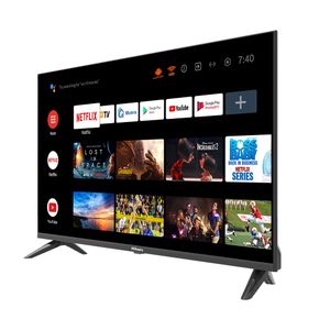 Hikers 32" Inch Frameless Android Smart HD LED TV-Black-One Year Warranty