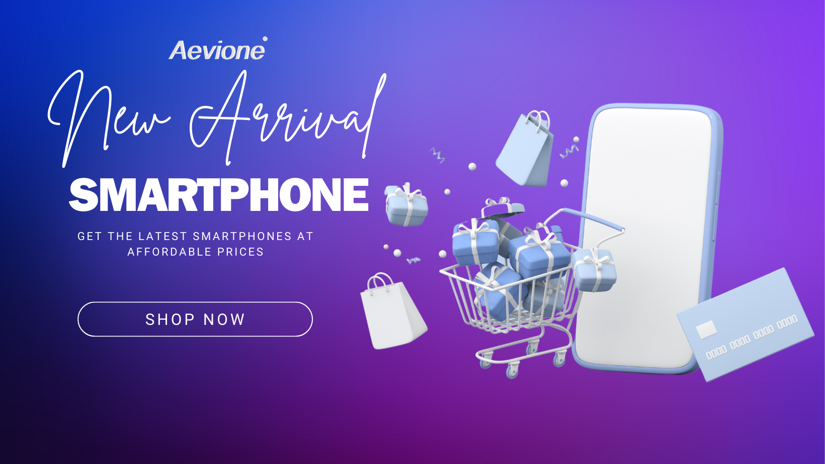 Purple And White Smartphone Playful Facebook Cover