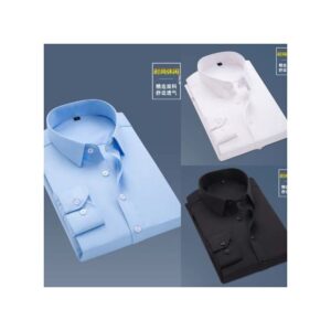 3 In 1 Set Of Fitted UNISEX Long Sleeve Shirt.