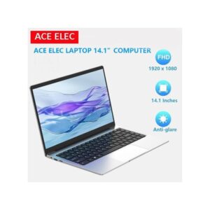 Ace Elec ACE 14.1'' Intel Celeron J4105 4Core CPU 16GB+128GB Laptop Silver