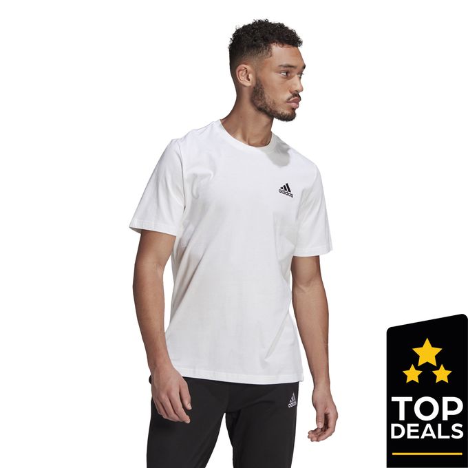 ADIDAS Essentials Embroidered Small Logo T-Shirt Men