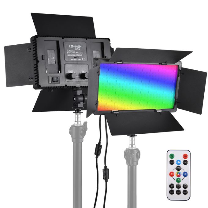 Bi-color RGB Photography Light 36W LED Light Panel 352pcs