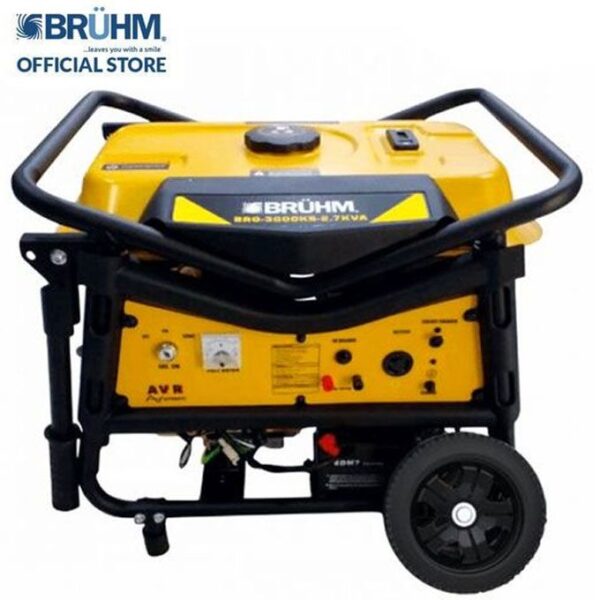 Bruhm 2.7KVA Electric Start Gasoline Generator (BRG-3000KS)