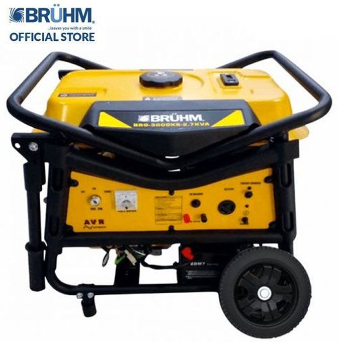 Bruhm 2.7KVA Electric Start Gasoline Generator (BRG-3000KS)