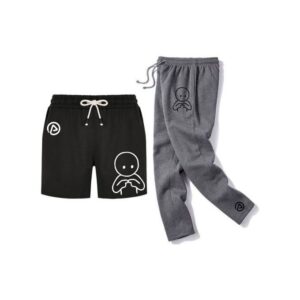 El-vin GREY Joggers & BLACK Short (R)