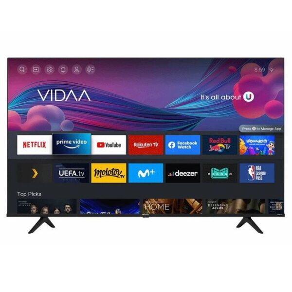 Hisense 65 Inches Smart 4K UHD TV + Free Wall Bracket 65A6h