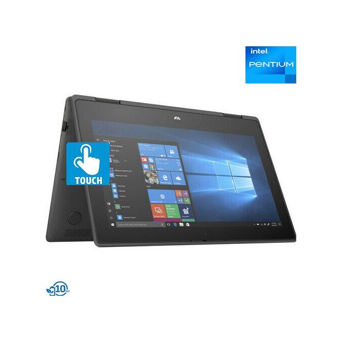 Hp ProBook 11 X360- Intel Pentium 256GB SSD-TOUCHSCREEN 4GB RAM Windows10 Pro + Laptop Pouch