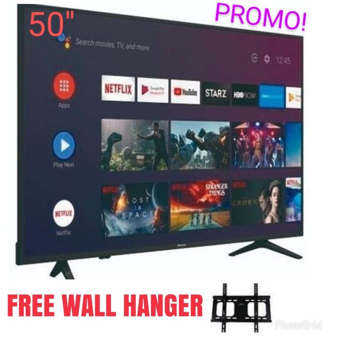 Infinity 50" Smart BLUETOOTH UHD 4K TV - 2023 - FRAMELESS SCREEN