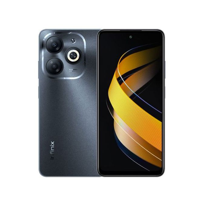 Infinix Smart 8 6.6" 4GB RAM/128GB ROM Android T Go - Black