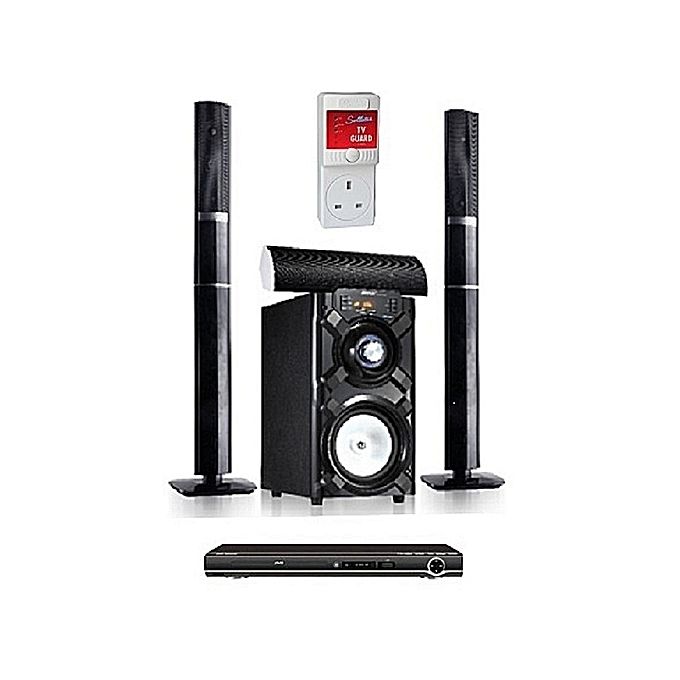 JP-C2Powerful 3.1Home Theatre System+DVD Player+power Surge