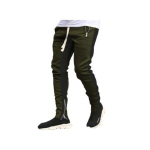 Men's Comfortable Joggers Pant Combat - Green & Black