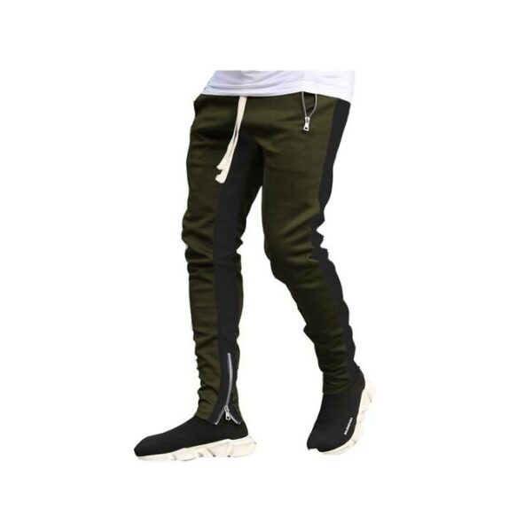 Men's Comfortable Joggers Pant Combat - Green & Black