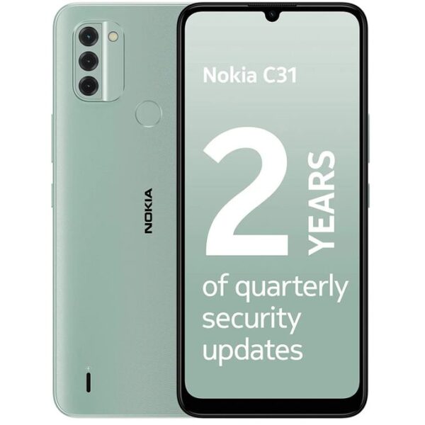 Nokia C31 - 6.75" HD+ - 3GB/32GB MEMORY- 4G LTE- 5050mAh- Mint