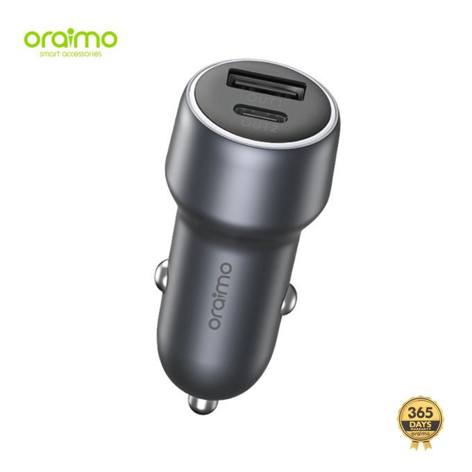 Oraimo Bullet 38 OCC-72D 38W Fast Charging Compact Safe