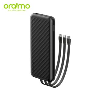 Oraimo Fast Charging Slice Link Micro Cable/TypeC And USB-A10000mAh