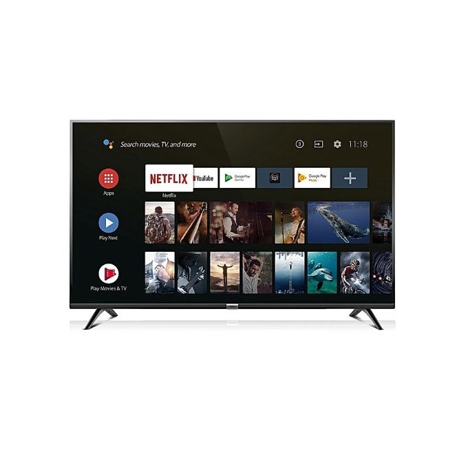 Polystar 32" Inches Android HD Frameless Smart TV With Netflix -