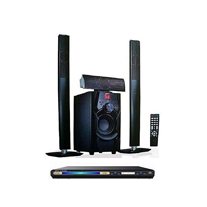 Powerful 3.1Bluetooth Home Theatre System + DVD Player