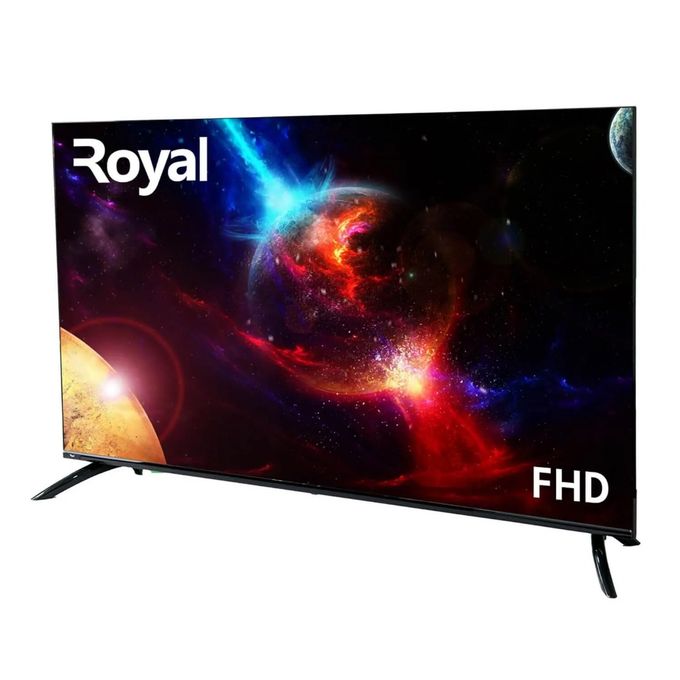 Royal 43” inches Smart LED TV (RTV43G7W) - Black + 1 year warranty