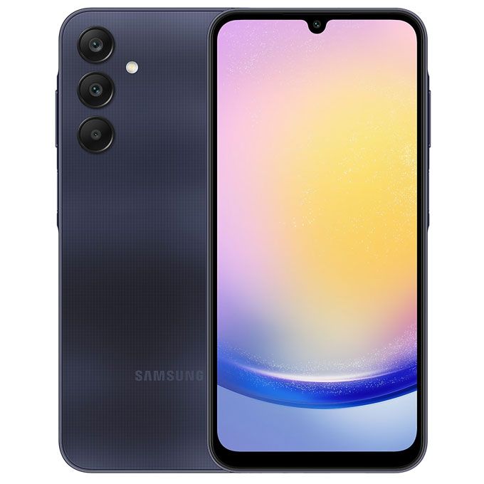 Samsung Galaxy A25 5G 6.5" 6GB RAM /128GB ROM Android 14 - Blue Black