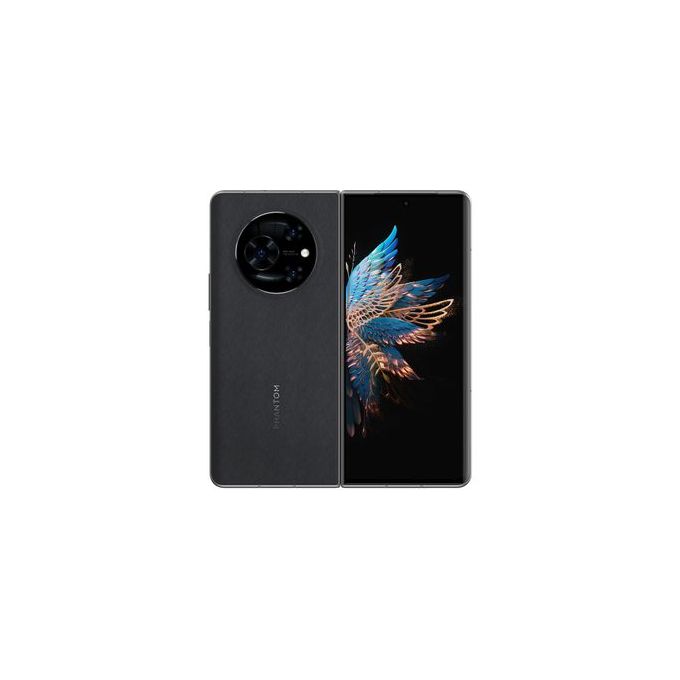 Tecno Phantom V Fold - 7.85" (12GB RAM, 256GB ROM) Android 13 (50/50/13)MP + 16MP/32MP Selfies - Dual - NFC - 5000mAh - Black