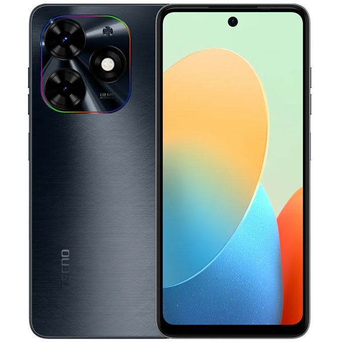 Tecno POP 8 (BG6) 6.6" HD+ 3GB RAM/64GB ROM Android 12 - Black