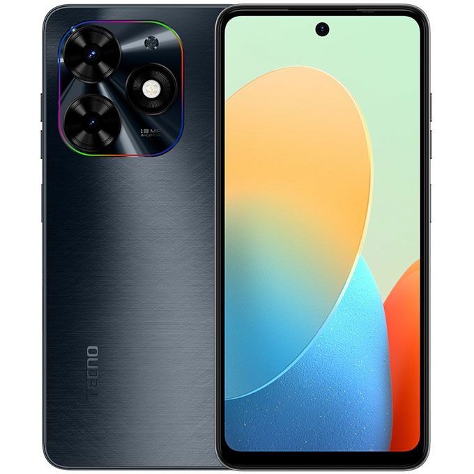 Tecno POP 8 (BG6) 6.6" HD+ 3GB RAM/64GB ROM Android 12 - Black