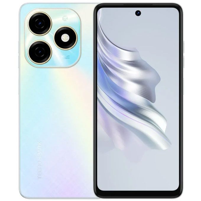 Tecno Spark 20 (KJ5) 6.6" 8GB RAM/256GB ROM Android 13 - White