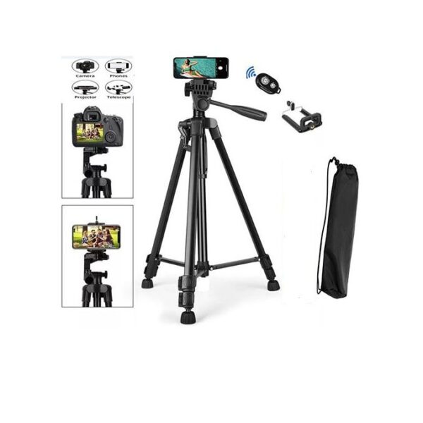 Tripods Stand Selfie Sticks Phone Camera Stand Live Streaming Stand Holder + Bluetooth